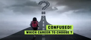 Image showing text: Confused! Which Career To Choose?